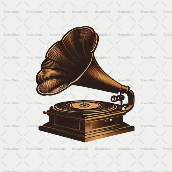 Antiker Grammophon